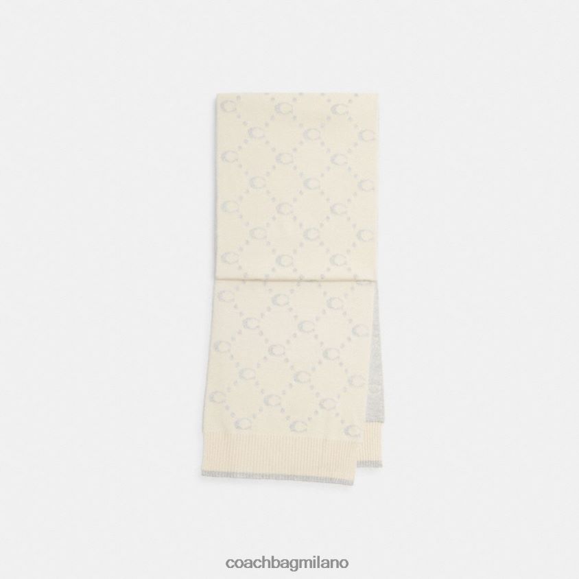 Coach donne silenziatore con stampa metallizzata esclusiva gesso FPN0Z8581