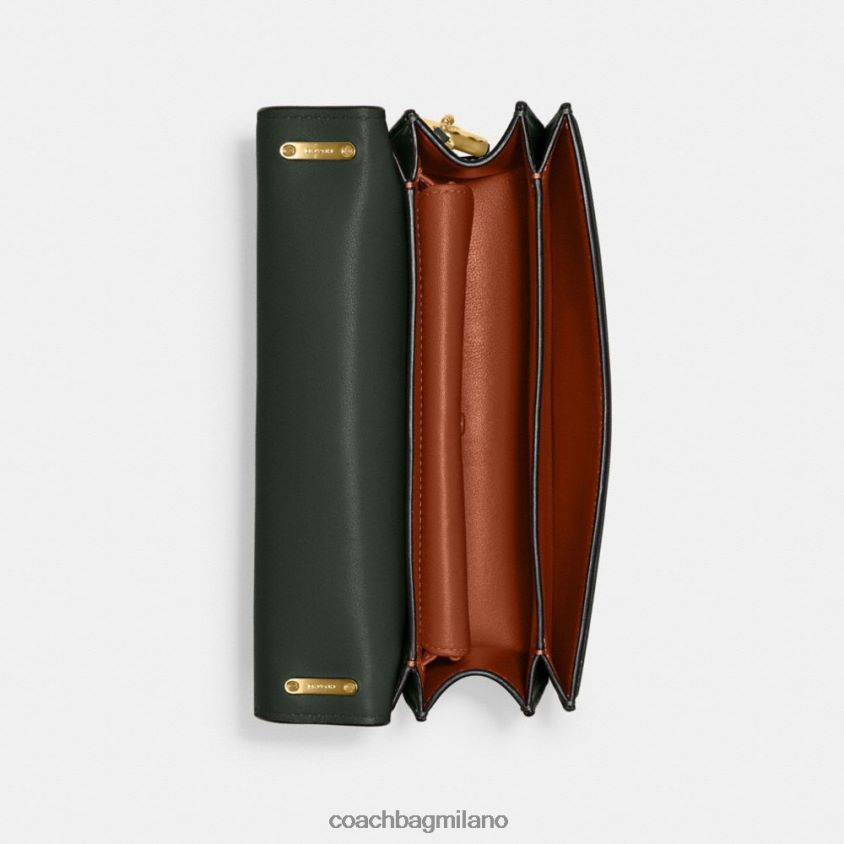 Coach donne borsa a tracolla bandito b4/verde amazzonica FPN0Z87