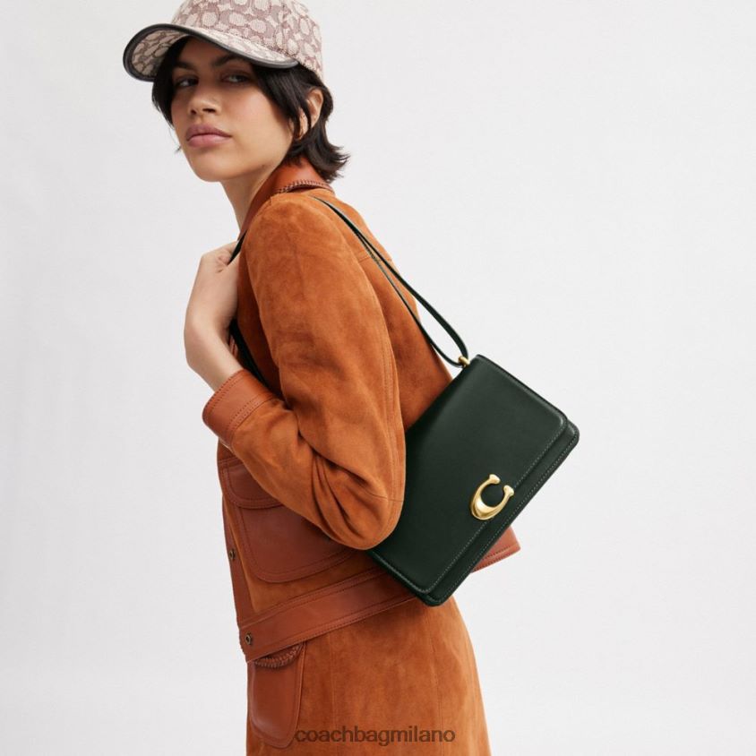 Coach donne borsa a tracolla bandito b4/verde amazzonica FPN0Z87