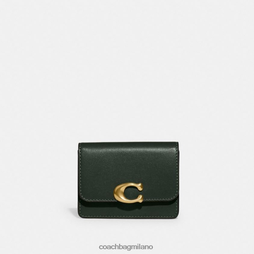 Coach donne porta carte bandito b4/verde amazzonica FPN0Z88