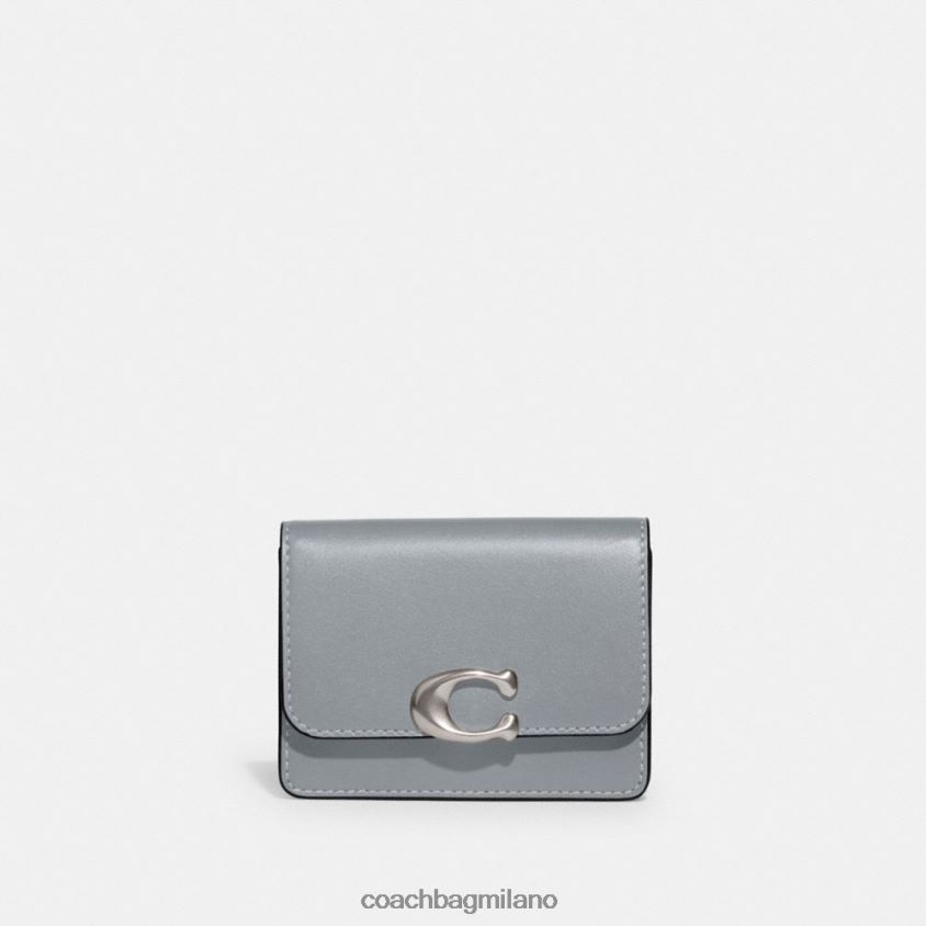 Coach donne porta carte bandito sx/grigio blu FPN0Z84
