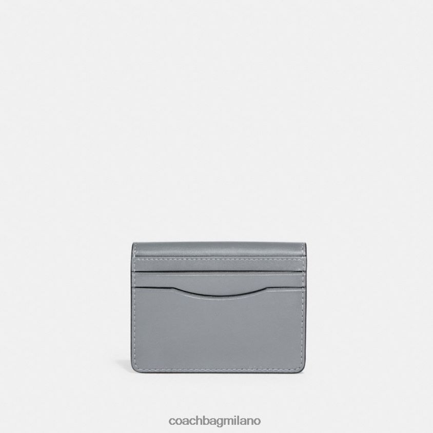Coach donne porta carte bandito sx/grigio blu FPN0Z84