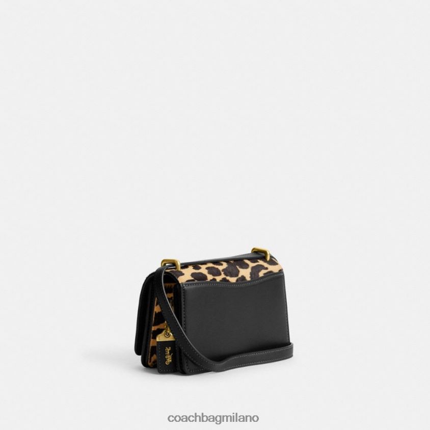 Coach donne tracolla bandit con stampa leopardata b4/leopardo FPN0Z86