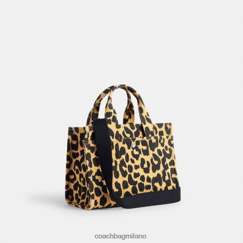 Coach donne borsa cargo 26 con stampa leopardata sinistra/leopardo FPN0Z8292