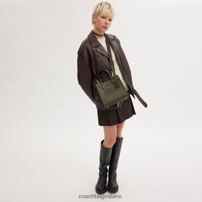 Coach donne borsa da campo 22 b4/verde militare FPN0Z8298