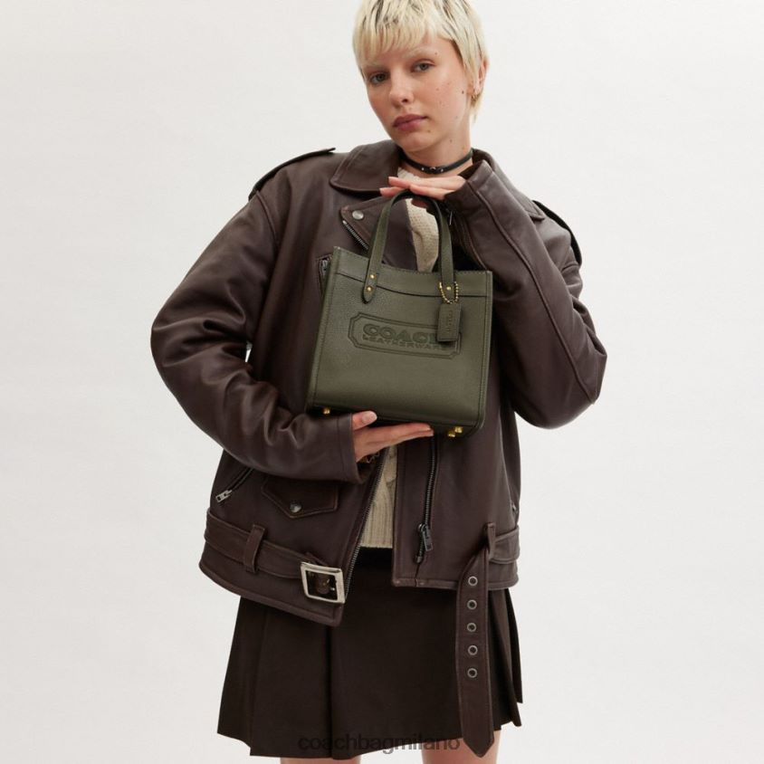 Coach donne borsa da campo 22 b4/verde militare FPN0Z8298