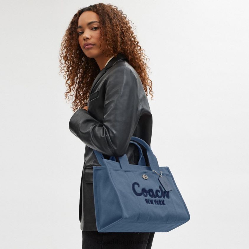 Coach donne borsa da carico sx/blu ardesia FPN0Z8291