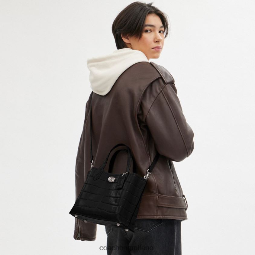 Coach donne borsa in salice 24 sx/nero multi FPN0Z8287