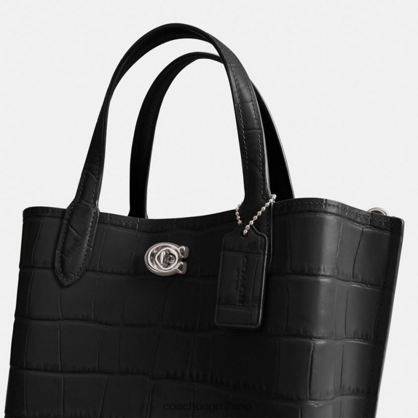 Coach donne borsa in salice 24 sx/nero multi FPN0Z8287
