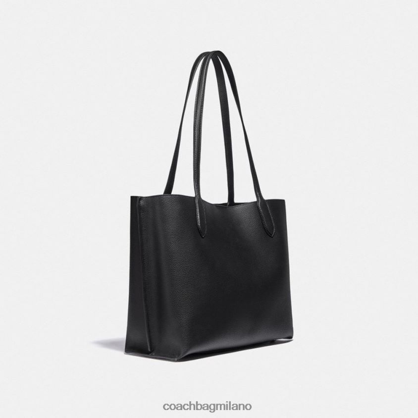 Coach donne borsa in salice b4/nero FPN0Z8303