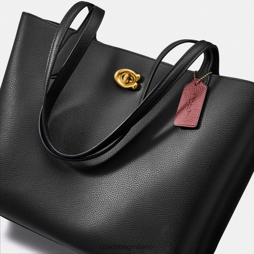 Coach donne borsa in salice b4/nero FPN0Z8303