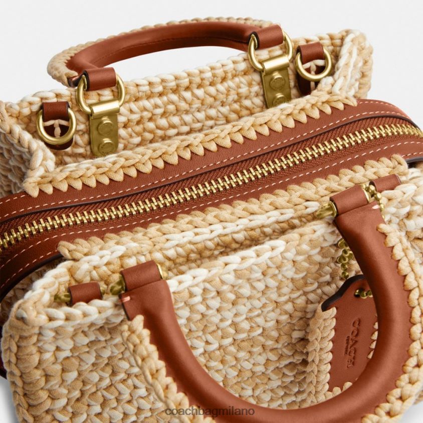 Coach donne canaglia 20 con l\'uncinetto b4/avorio multi FPN0Z882
