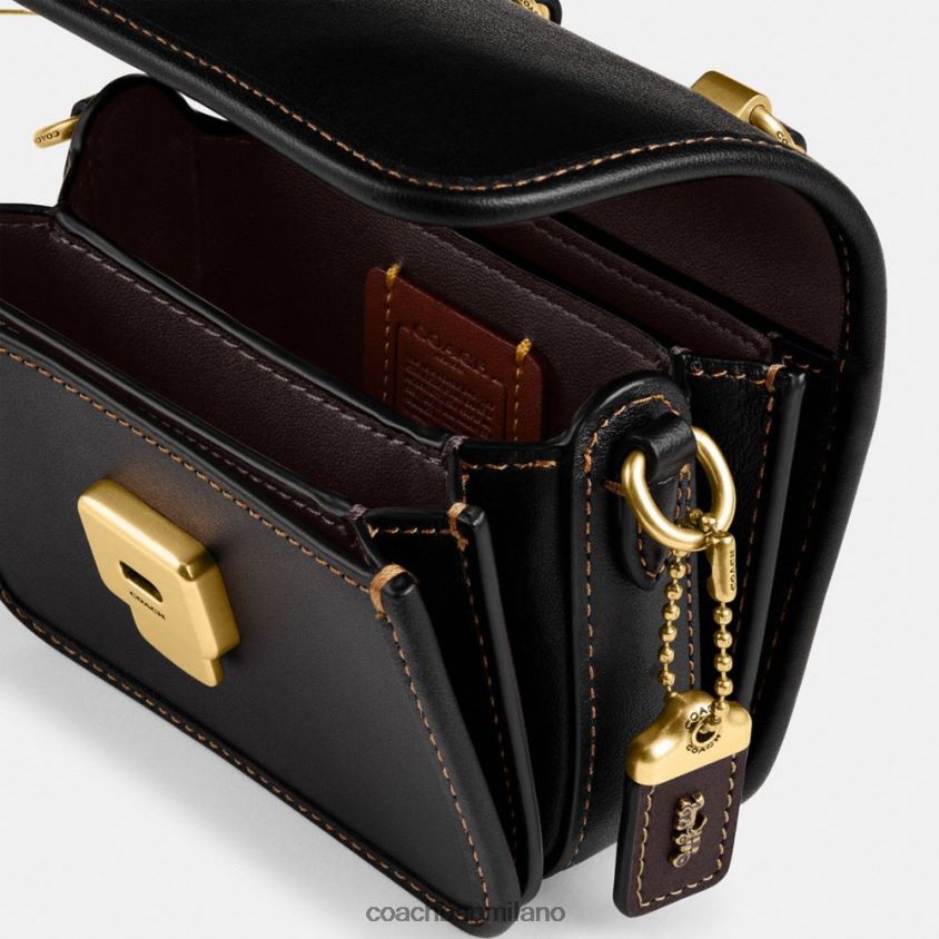 Coach donne maniglia superiore canaglia 12 in colorblock b4/nero multiplo FPN0Z891