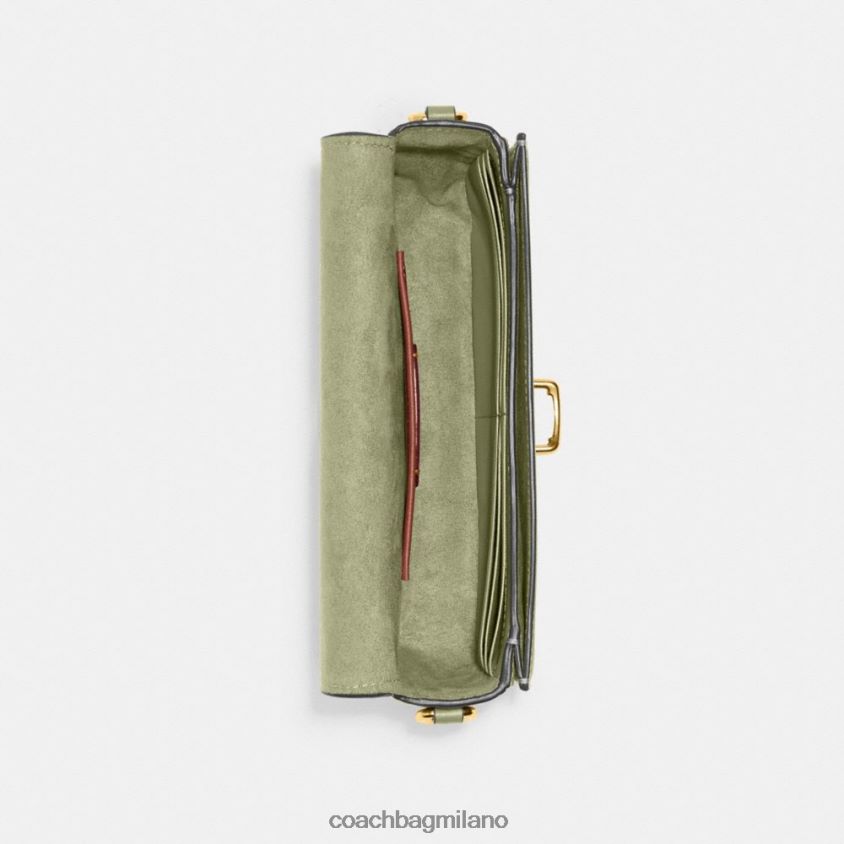 Coach donne borsa baguette da studio b4/muschio FPN0Z8180