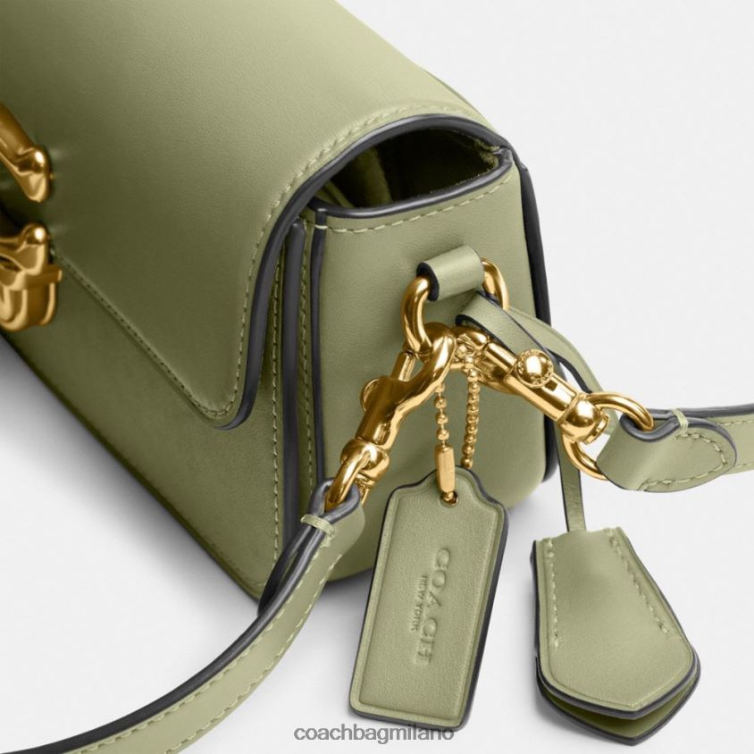 Coach donne borsa baguette da studio b4/muschio FPN0Z8180
