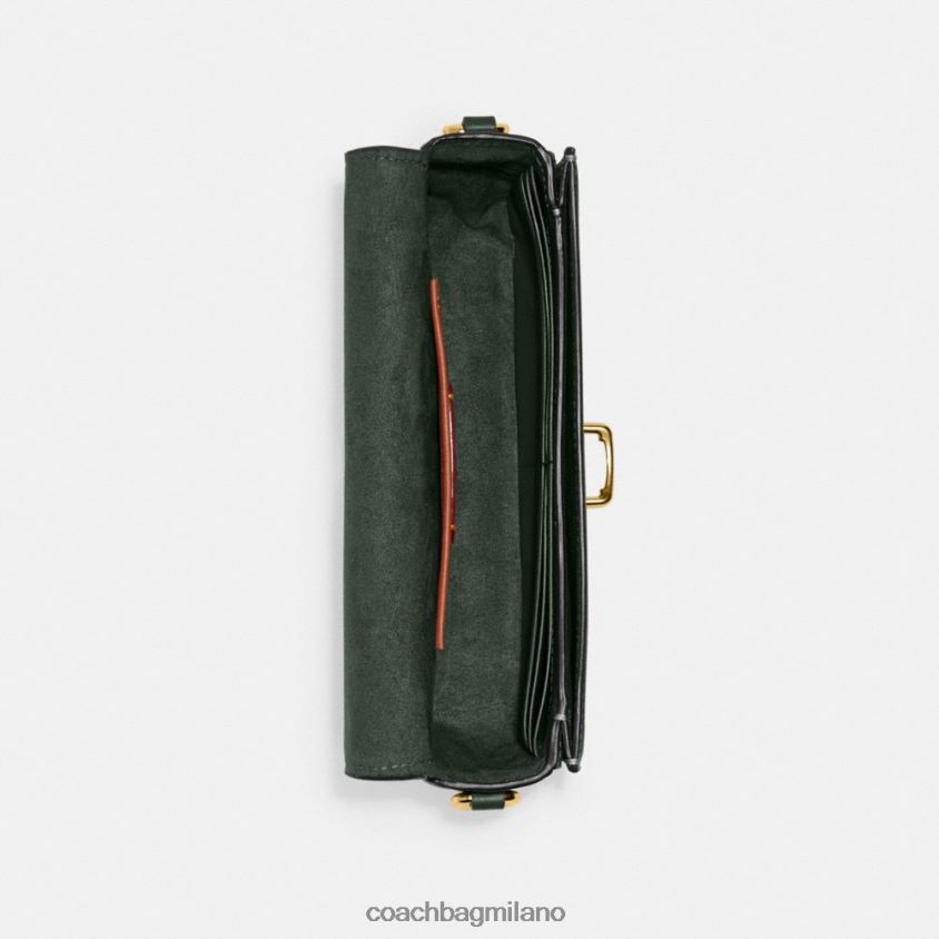 Coach donne borsa baguette da studio b4/verde amazzonica FPN0Z8189