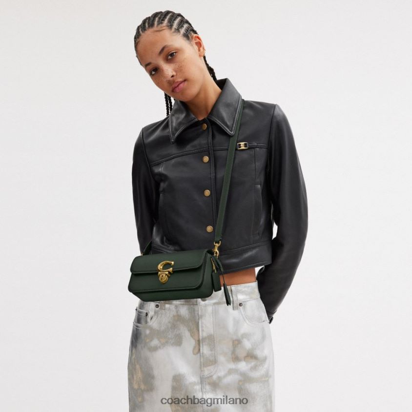Coach donne borsa baguette da studio b4/verde amazzonica FPN0Z8189