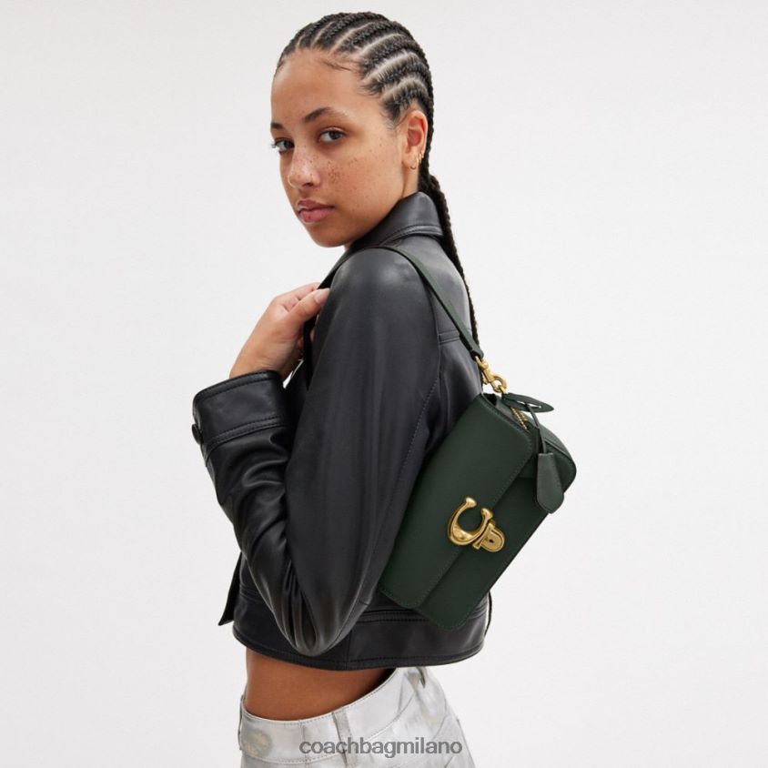 Coach donne borsa baguette da studio b4/verde amazzonica FPN0Z8189
