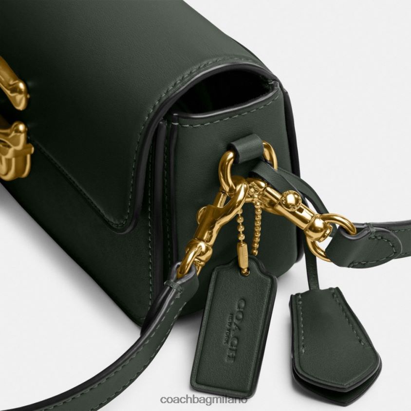 Coach donne borsa baguette da studio b4/verde amazzonica FPN0Z8189