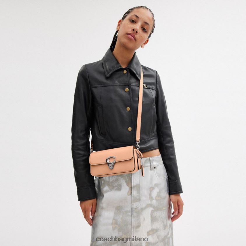 Coach donne borsa baguette da studio sinistra/buff FPN0Z8182