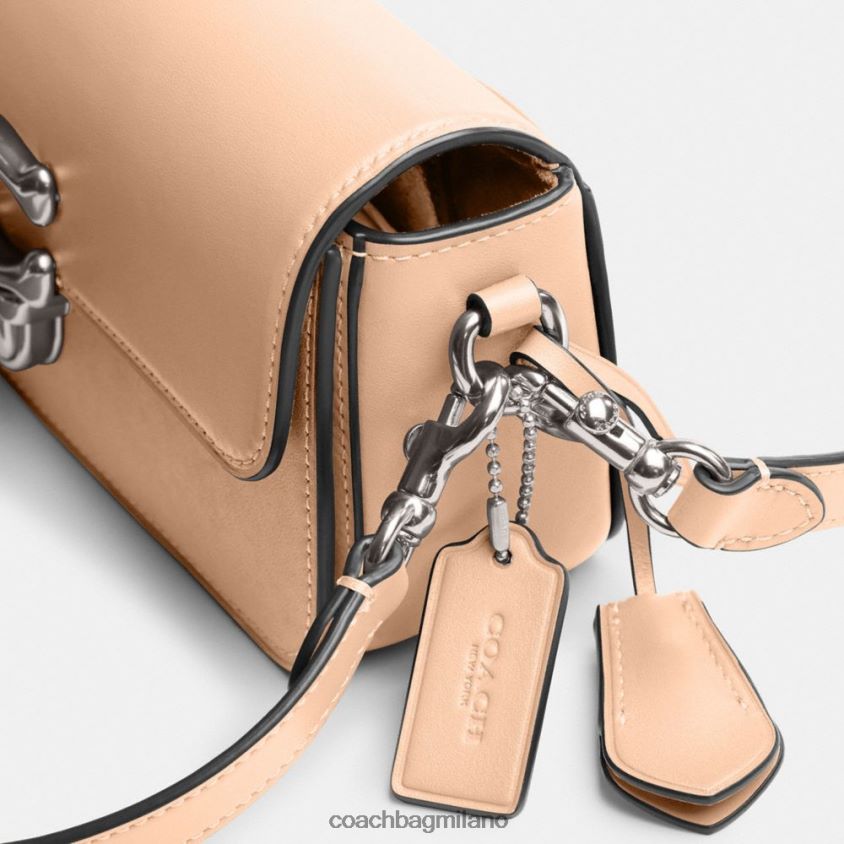 Coach donne borsa baguette da studio sinistra/buff FPN0Z8182