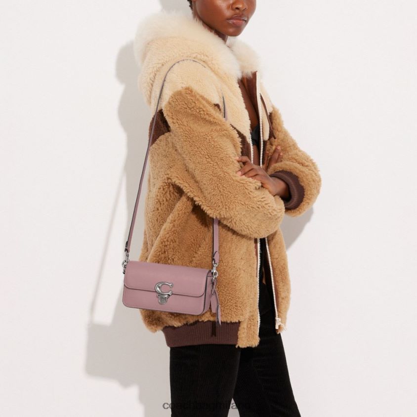 Coach donne borsa baguette da studio sinistra/viola sbiadito FPN0Z8196