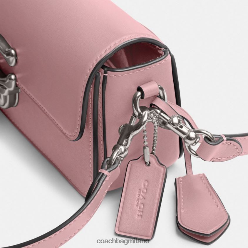 Coach donne borsa baguette da studio sinistra/viola sbiadito FPN0Z8196