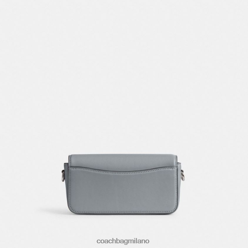 Coach donne borsa baguette da studio sx/grigio blu FPN0Z8190