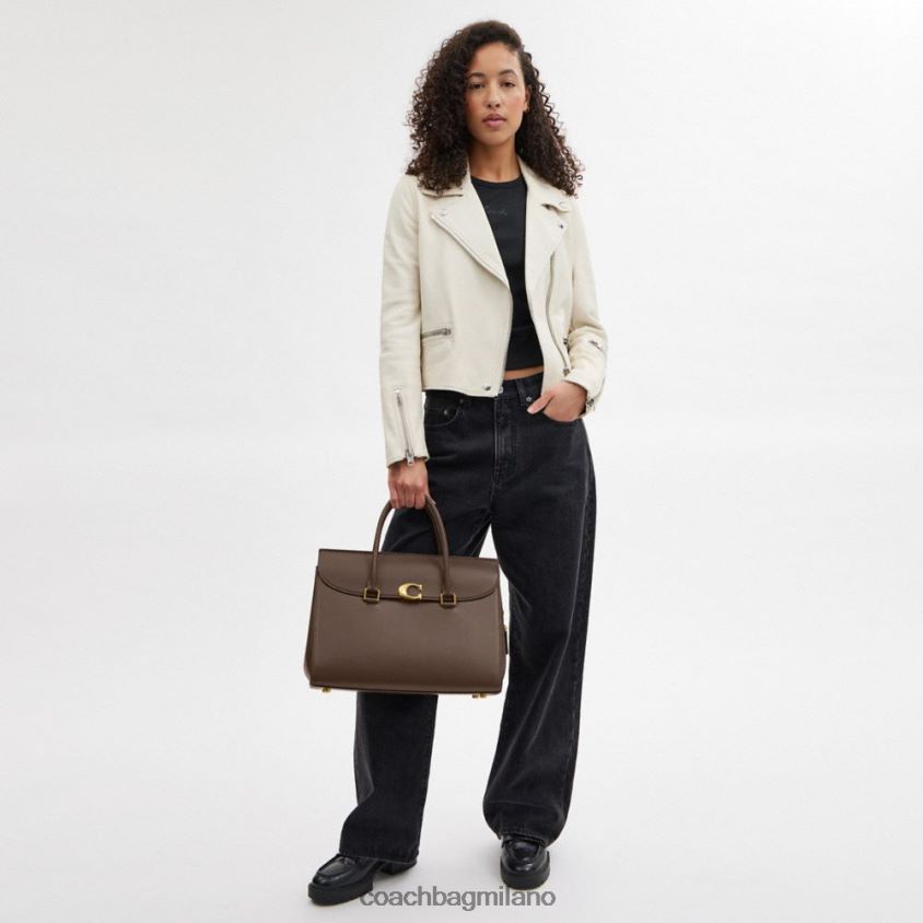 Coach donne borsone scopa 36 b4/pietra scura FPN0Z8178
