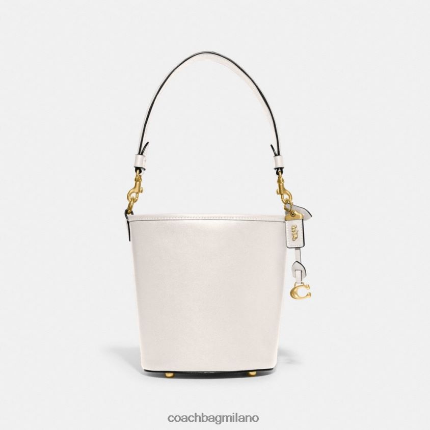 Coach donne borsa a secchiello Dakota 16 b4/gesso FPN0Z819