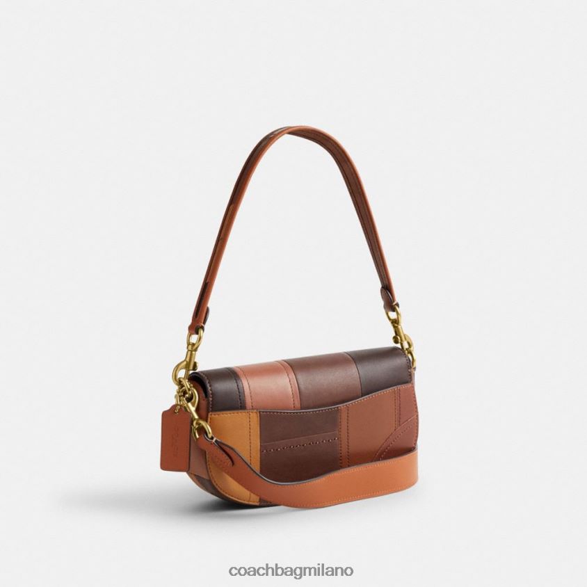 Coach donne Borsa a tracolla Harley 23 in patchwork b4/multiplo FPN0Z825
