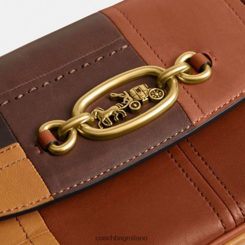Coach donne Borsa a tracolla Harley 23 in patchwork b4/multiplo FPN0Z825