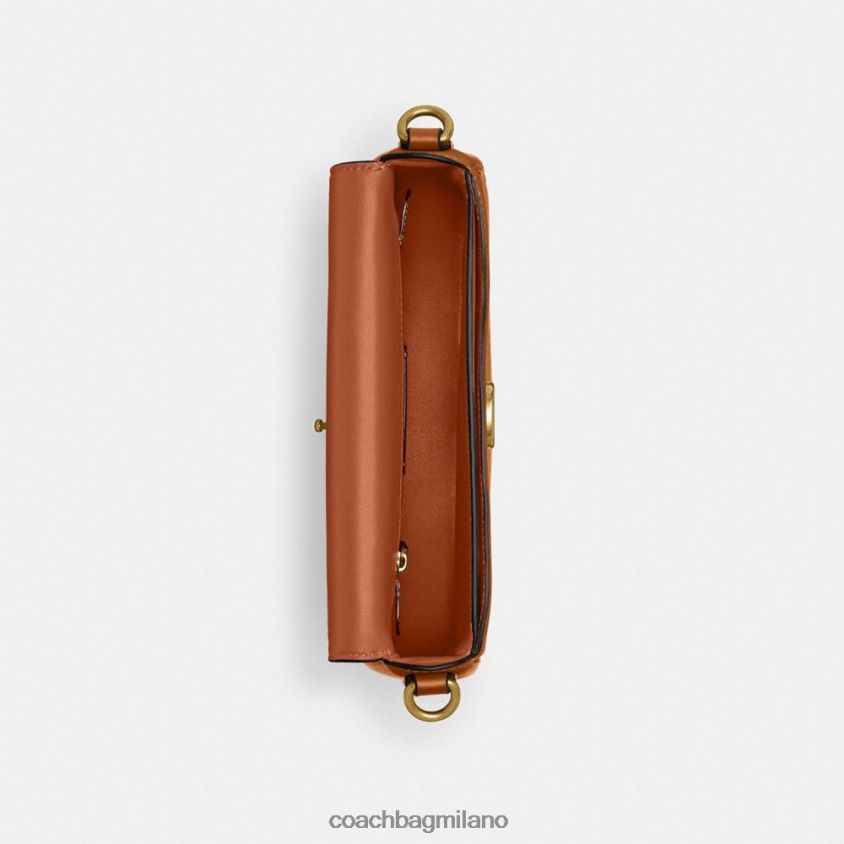 Coach donne borsa a tracolla harley 23 b4/ambra brunita FPN0Z826