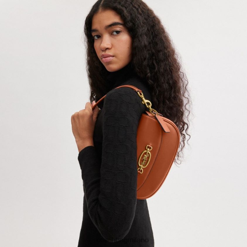 Coach donne borsa a tracolla harley 23 b4/ambra brunita FPN0Z826