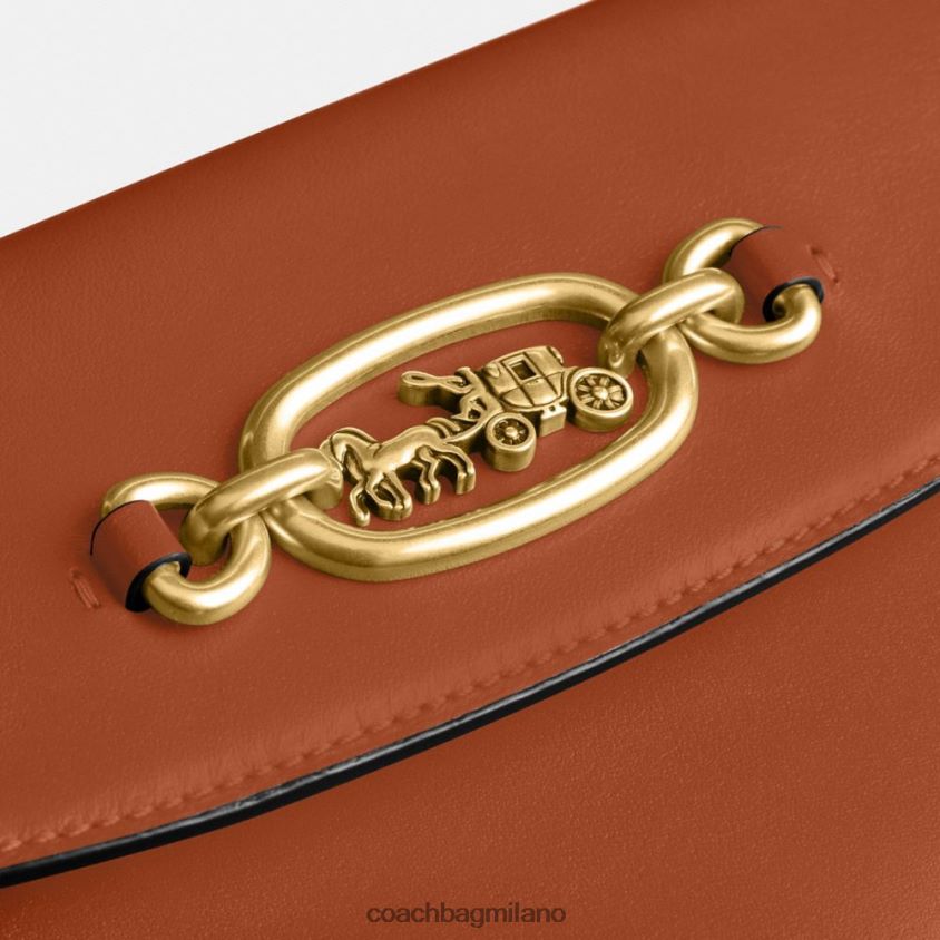 Coach donne borsa a tracolla harley 23 b4/ambra brunita FPN0Z826