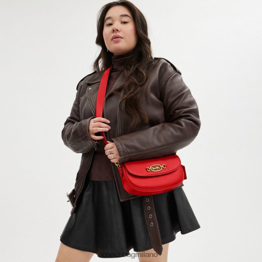 Coach donne borsa a tracolla harley 23 b4/rosso sportivo FPN0Z832