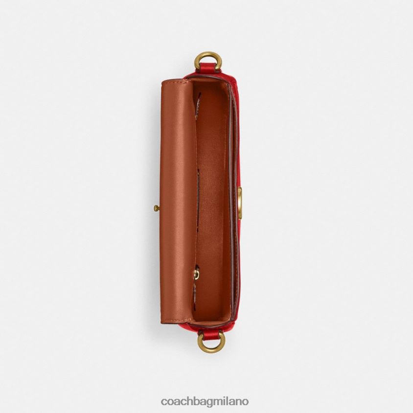 Coach donne borsa a tracolla harley 23 b4/rosso sportivo FPN0Z832