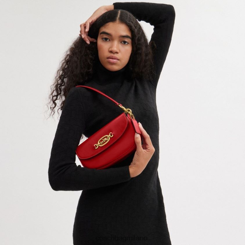 Coach donne borsa a tracolla harley 23 b4/rosso sportivo FPN0Z832