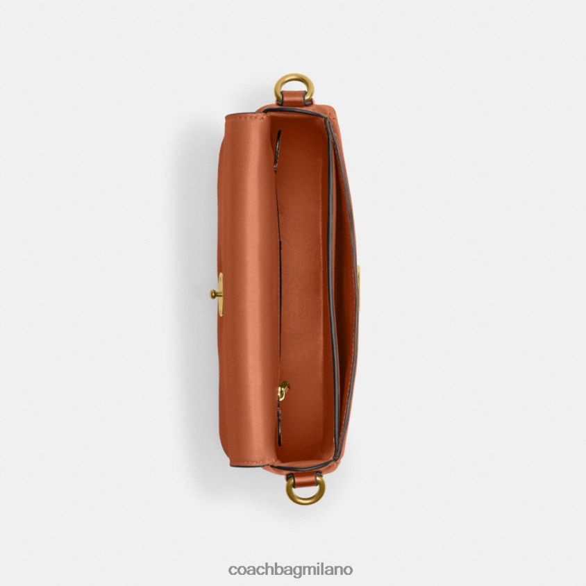 Coach donne borsa a tracolla harley b4/ambra brunita FPN0Z829
