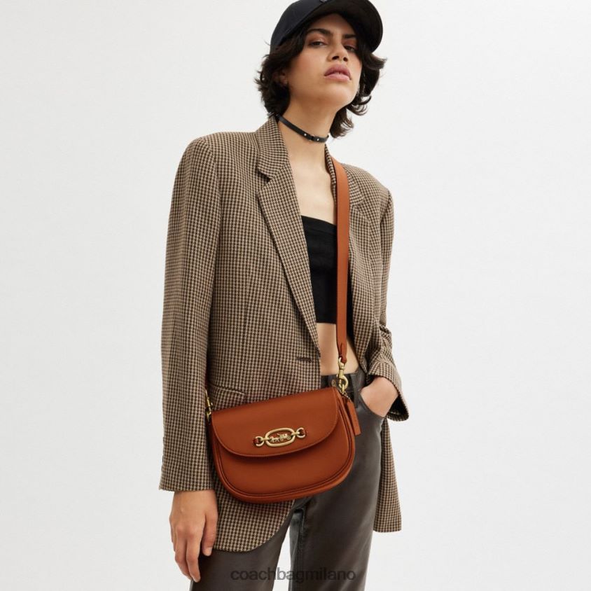 Coach donne borsa a tracolla harley b4/ambra brunita FPN0Z829