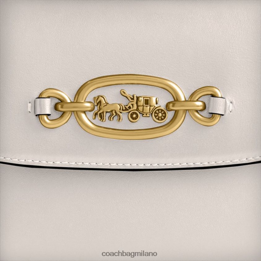 Coach donne borsa a tracolla harley b4/gesso FPN0Z828