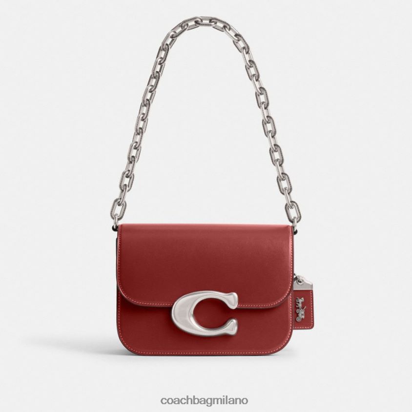 Coach donne borsa degli idoli sx/smalto rosso FPN0Z851