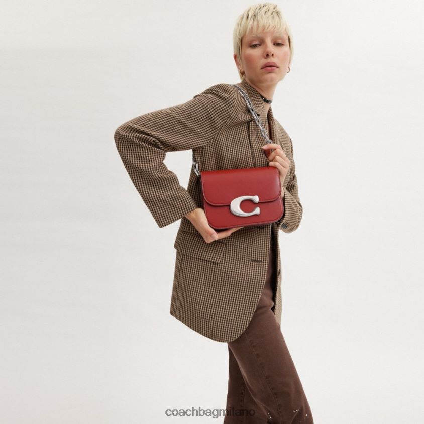 Coach donne borsa degli idoli sx/smalto rosso FPN0Z851