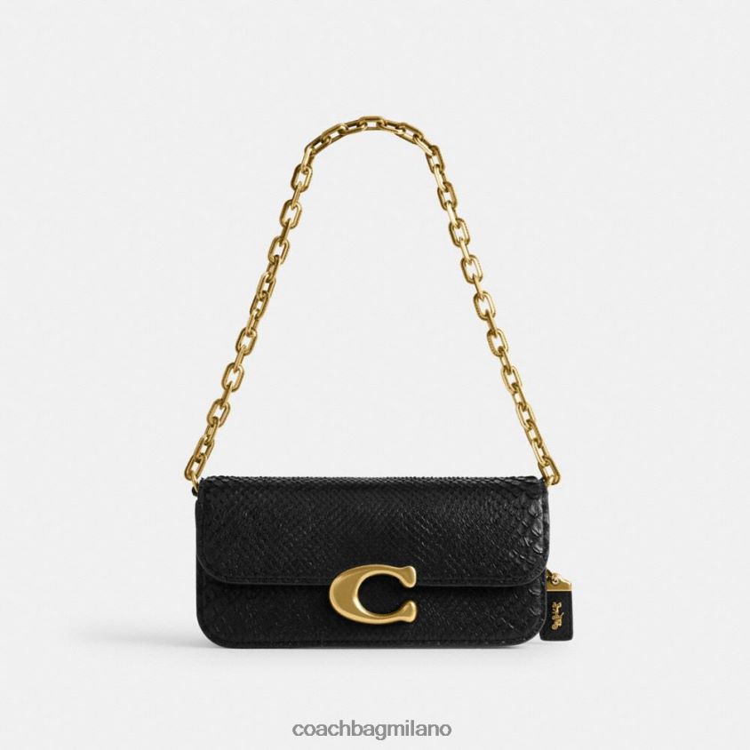 Coach donne borsa idol 23 in pitone b4/nero FPN0Z843