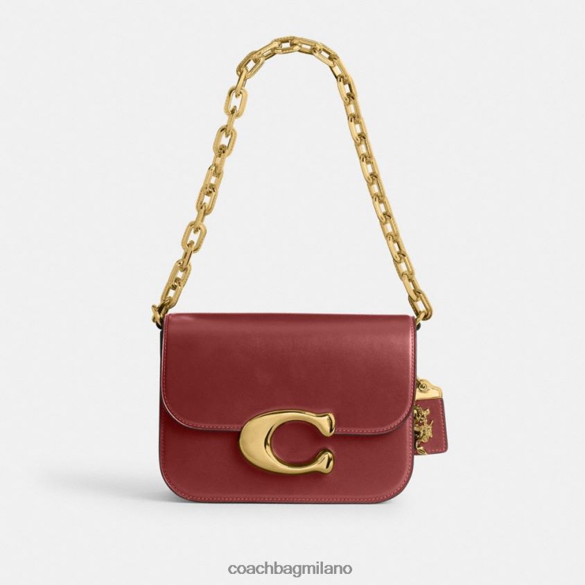 Coach donne borsa idolo di Capodanno con drago rosso/rubino FPN0Z834