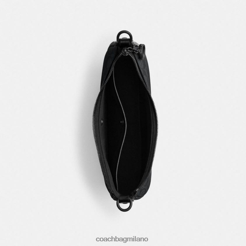 Coach donne borsa a tracolla Mira in tela esclusiva mw/carbone/nero FPN0Z852