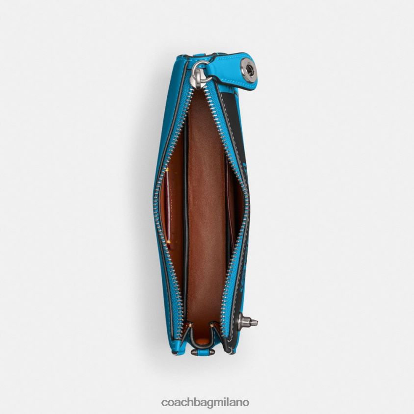 Coach donne la borsa a tracolla Lil Nas x Drop Penn volantino sx/sx/coniglietto montero blu FPN0Z864