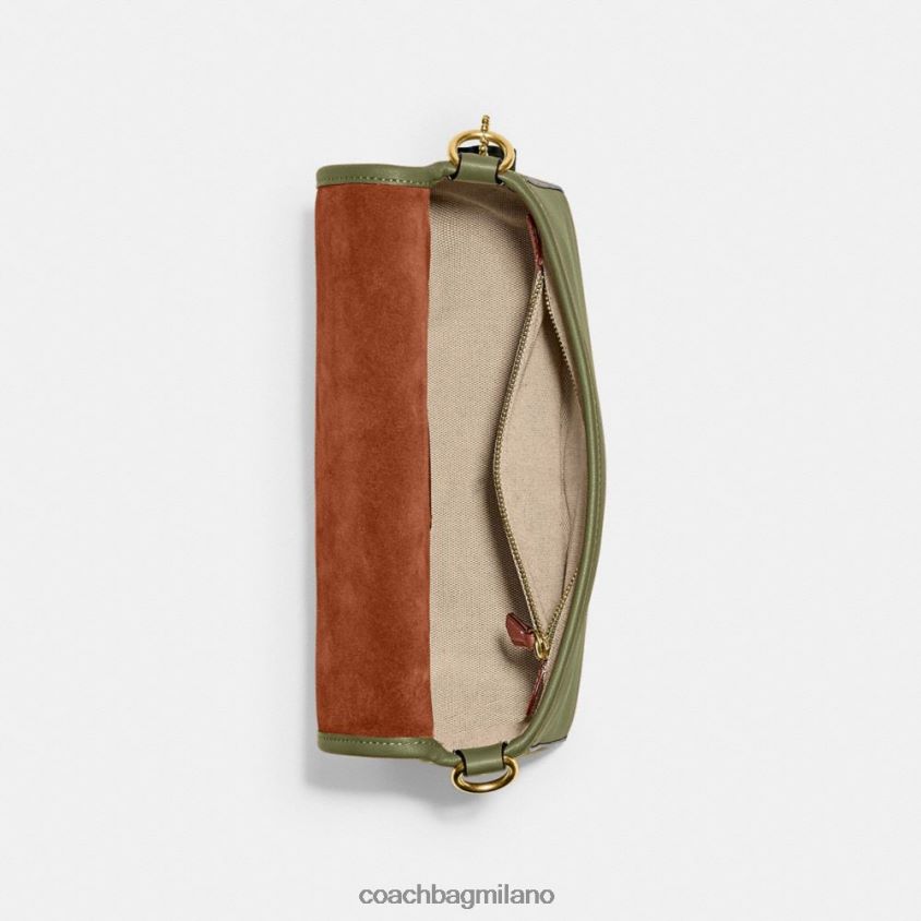 Coach donne borsa a tracolla morbida tabby b4/muschio FPN0Z8106