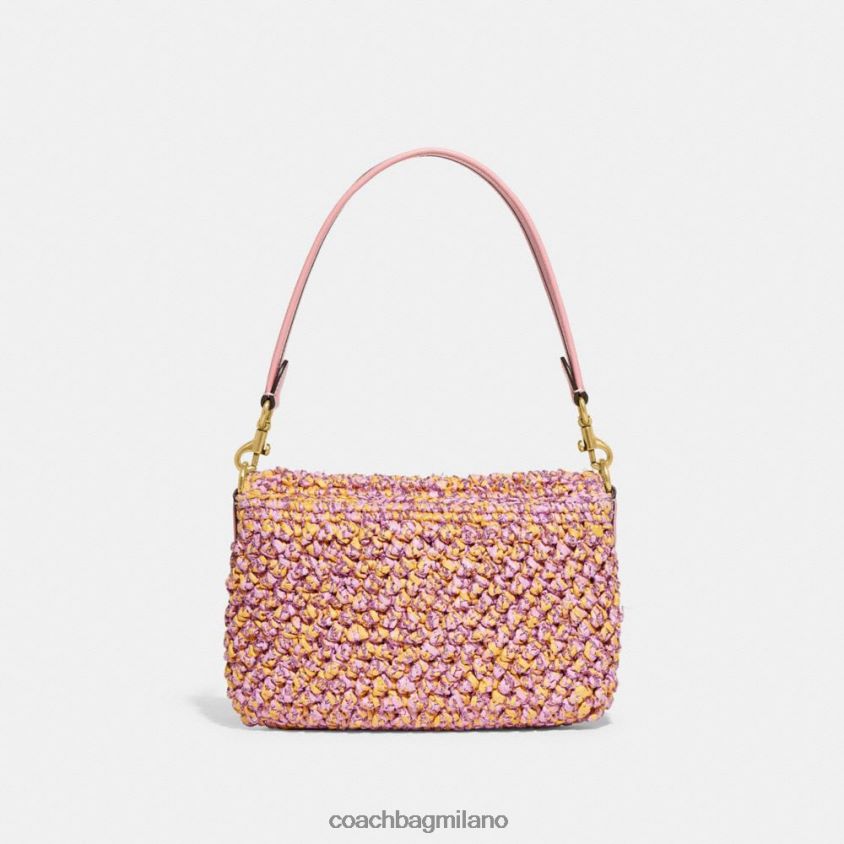 Coach donne borsa a tracolla morbida tabby b4/rosa/arancione FPN0Z8134