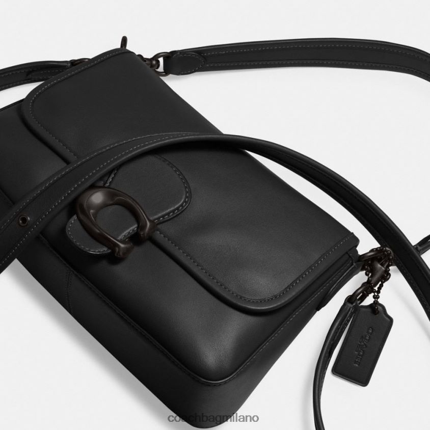 Coach donne borsa a tracolla morbida tabby v5/nero FPN0Z8103